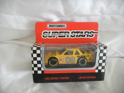 1993 Bobby Dotter NASCAR Diecast 08 DeWalt CWC 1:64 Matchbox Super Stars 1