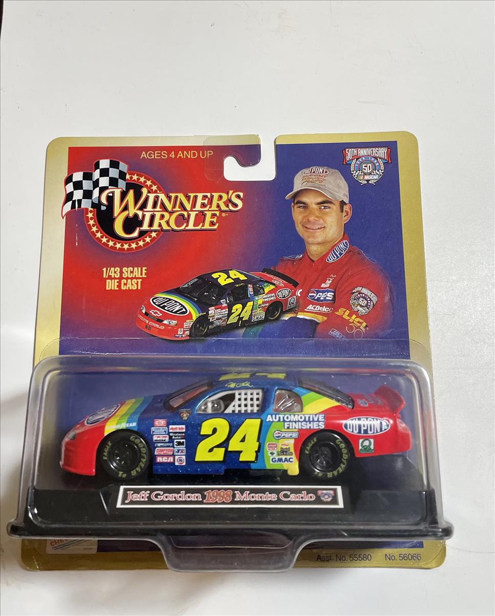 1998 Jeff Gordon NASCAR Diecast 24 DuPont CWC 1:43 Winners Circle 1