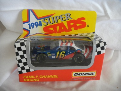 1994 Ted Musgrave NASCAR Diecast 16 Family Channel CWC 1:64 Matchbox Super Stars 1
