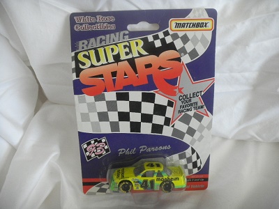 1993 Phil Parsons NASCAR Diecast 41 Manheim CWC 1:64 Matchbox Super Stars 1
