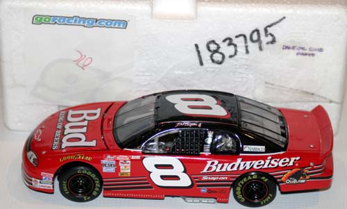 1999 Dale Earnhardt Jr NASCAR Diecast 8 Bud Budweiser CWB 1:24 Action ARC Bank Prototype 1