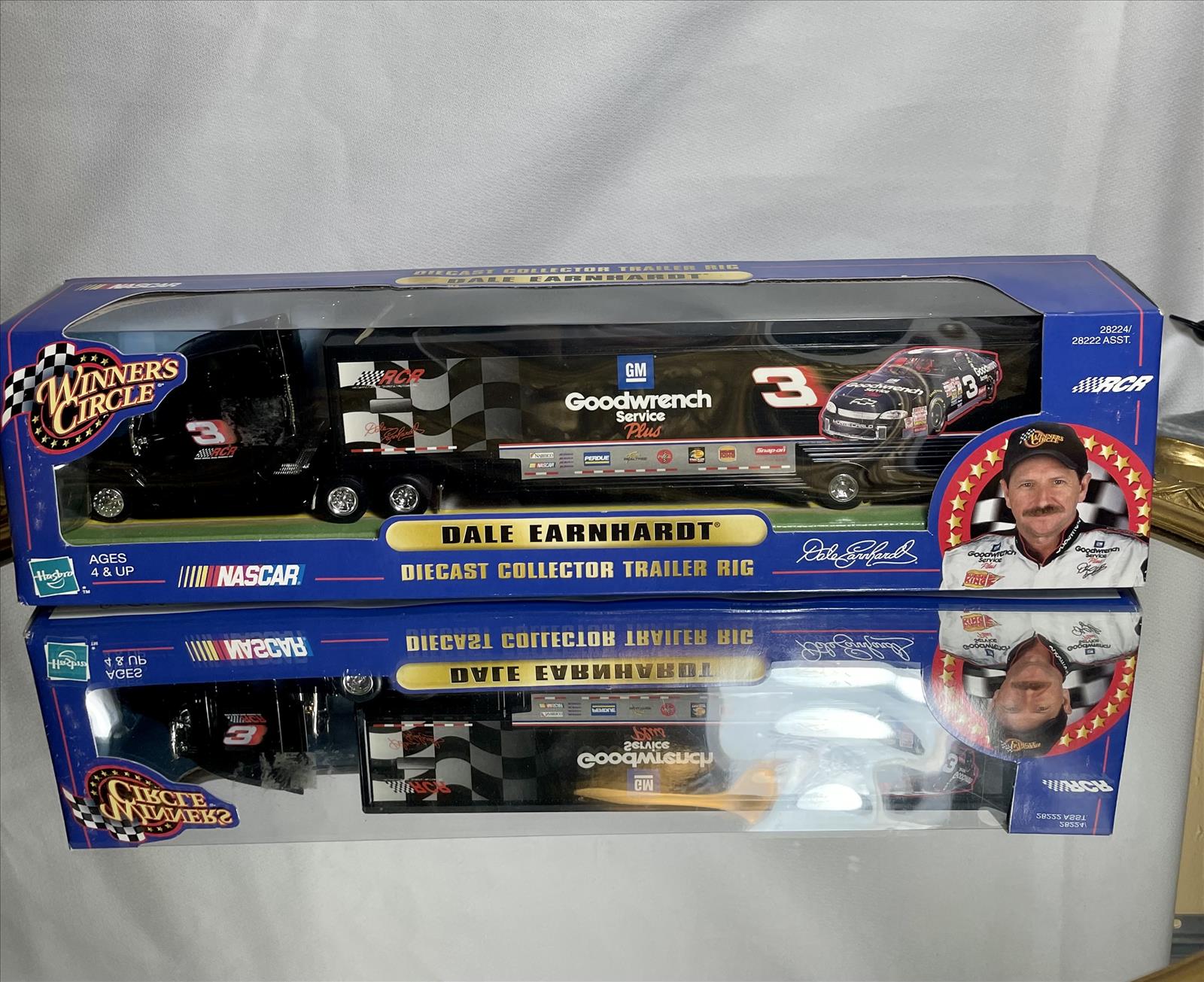 2000 Dale Earnhardt Sr NASCAR Diecast 3 GMGW GM Goodwrench Hauler Rig Transporter 1:64 Winners Circle 1