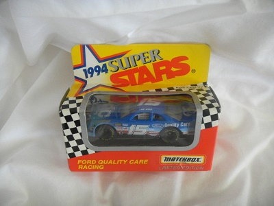 1994 Lake Speed NASCAR Diecast 15 Quality Care CWC 1:64 Matchbox Super Stars 1