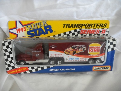 Nemechek 87 BurgerKing 1995 Hauler 1:87 MB   Super Star
