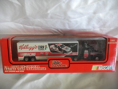 1993 Terry Labonte NASCAR Diecast 14 Kelloggs Corn Flakes Hauler Transporter 1:87 Racing Champions 1993 Edition 1