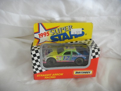 1995 Derrike Cope NASCAR Diecast 12 Straight Arrow CWC 1:64 Matchbox Super Stars 1