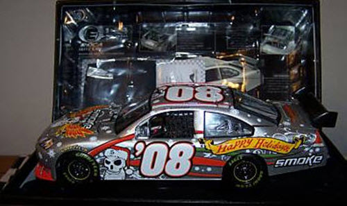 08 Tony Stewart Diecast 2009 NASCAR Holiday Smoke Sam Bass CWC 1:24 Motorsports Authentics Action RCCA Elite 1