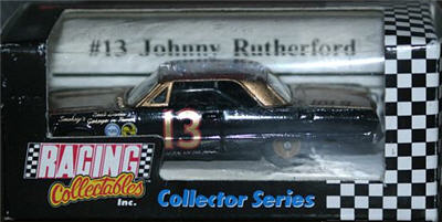 13 Johnny Rutherford BlaclGold 1963 Chevy   Collector Series