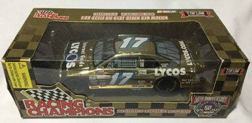 17 Matt Kenseth Diecast 1998 Lycos CWC 1:24 RC Racing Champions Gold Commemorative 1
