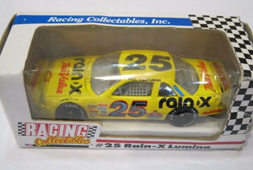 1991 Bill Venturini NASCAR Diecast 25 Rain X CWC 1:64 Revell RCCA 1