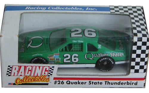 1991 Brett Bodine NASCAR Diecast 26 Quaker State CWC 1:64 Revell RCCA 1