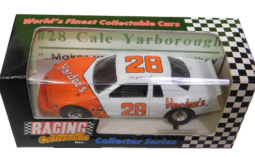 1991 Cale Yarborough NASCAR Diecast 28 Hardees CWC 1:64 Action RCI Collector Series 1