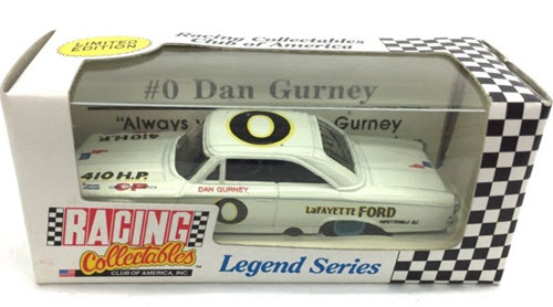 1992 Dan Gurney NASCAR Diecast 0 LaFayette Ford 1963 Galaxy CWC 1:64 Action RCCA Legend Series 1
