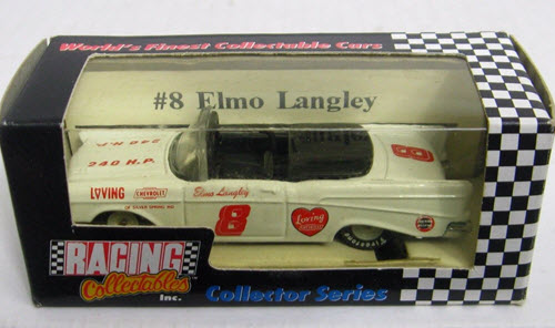 1992 Elmo Langley NASCAR Diecast 88 Loving 1957 Chevy Convertible CWC 1:64 Action RCCA Collector Series 1