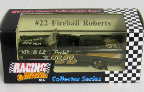 1992 Fireball Roberts NASCAR Diecast 22 Atlanta Tune Up 1957 Chevy Convertible CWC 1:64 Action RCCA Collector Series 1