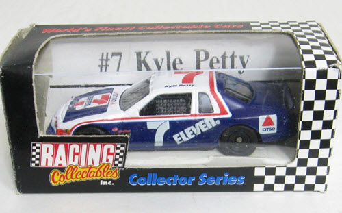 1992 Kyle Petty NASCAR Diecast 7 7 Eleven 1991 Ford CWC 1:64 Action RCCA Collector Series 1