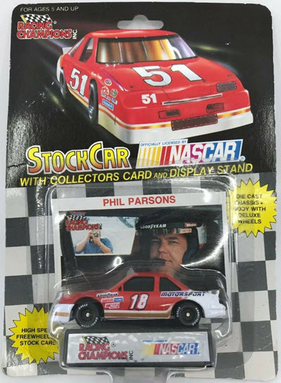 1992 Phil Parsons NASCAR Diecast 18 Melling CWC 1:64 Racing Champions Goodyear Tires 1