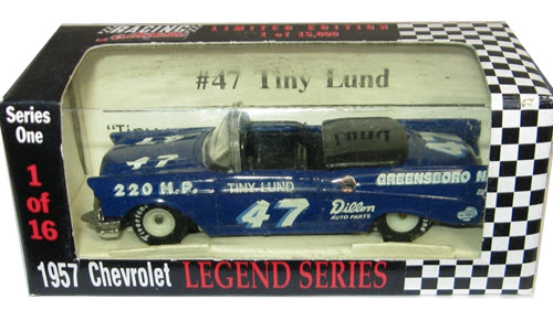 1992 Tiny Lund NASCAR Diecast 47 Dillon Auto Parts 1:64 Acrion Legend Series 1