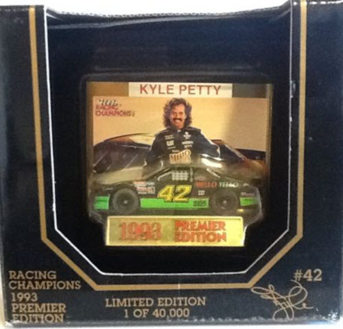 1993 Kyle Petty NASCAR Diecast 42 Mello Yello CWC 1:64 Racing Champions Premier 1
