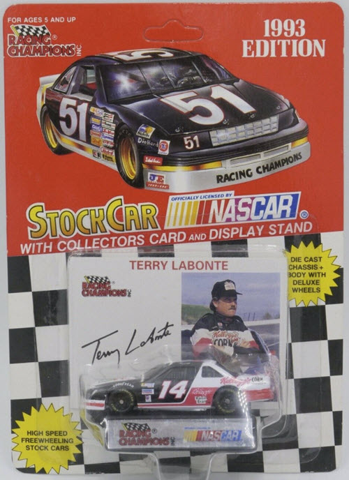 1993 Terry Labonte NASCAR Diecast 14 Kelloggs Corn Flakes CWC 1:64 Racing Champions 1993 Edition 1