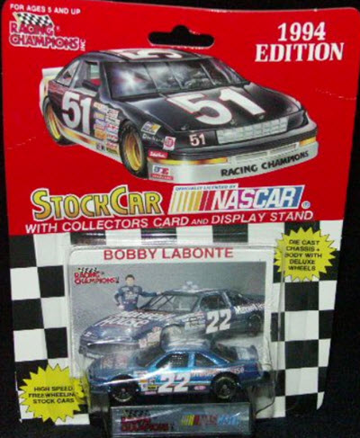 1994 Bobby Labonte NASCAR Diecast 22 Maxwell House CWC 1:64 RC Racing Champions 1994 Edition 1