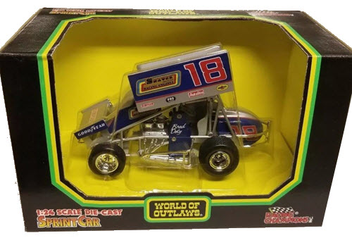 1994 Brad Doty WOO World Outlaws Dirt Car 18 Shaver Racing Engines Sprint Car 1:24 Racing Champions 1