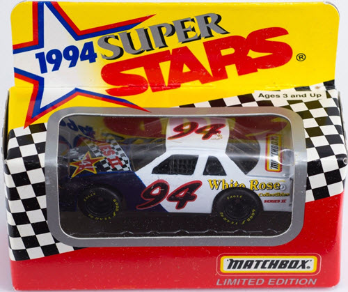 1994 NASCAR Diecast 94 White Rose CWC 1:64 Matchbox Super Stars 1