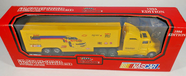 1994 Sterling Marlin NASCAR Diecast 4 Kodak Hauler Transporter 1:64 Racing Champions 1994 Edition 1