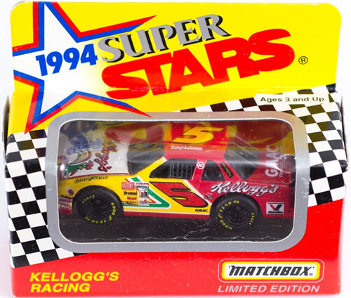 1994 Terry Labonte NASCAR Diecast 5 Kelloggs Corn Flakes 1:64 Matchbox Super Stars 1