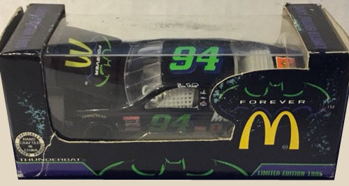1995 Bill Elliott NASCAR Diecast 94 Batman Thunderbat CWC 1:64 Action RCCA 1