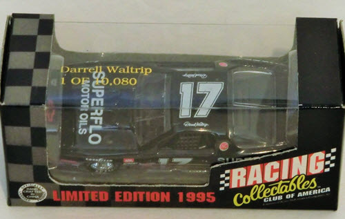 1995 Darrell Waltrip NASCAR Diecast 17 Superflo Super Flo CWC 1:64 Action RCCA Club Car 1