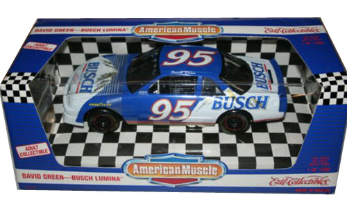 1995 David Green NASCAR Diecast 95 Busch BWB Bank 1:24 Ertl American Muscle 1
