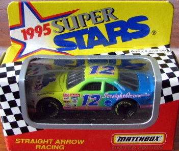 1995 Derrike Cope NASCAR Diecast 12 Straight Arrow CWC 1:64 Matchbox Super Stars 1