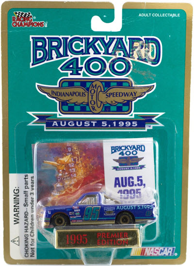 1995 NASCAR Diecast 95 Brickyard Indy Truck 1:64 Racing Champions 1