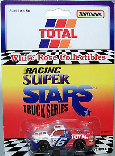 1995 Rick Carelli NASCAR Diecast 6 Total Petroleum Truck Supertruck 1:64 Matchbox Super Stars Truck Series 1