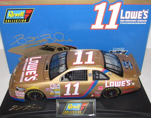 1996 Brett Bodine NASCAR Diecast 11 Lowes 50th Anniversdary CWC 1:24 Revell Collection 1