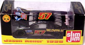 1996 Jason Keller NASCAR Diecast 57 Slim Jim WCW Halloween Havoc CWC 1:64 Action RCCA Club Car 1