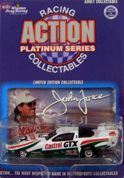 1996 John Force NHRA Diecast Castrol Castrol GTX Funny Car 1:64 Action ARC 1