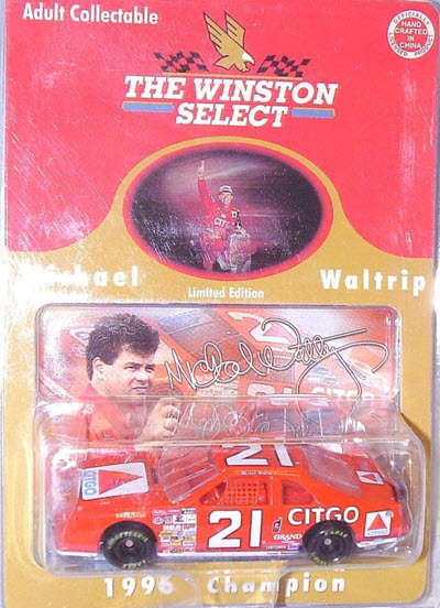 1996 Michael Waltrip NASCAR Diecast 21 Citgo Winston Select Champion CWC 1:64 Action ARC 1