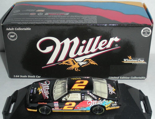 1996 Rusty Wallace NASCAR Diecast 2 Miller Splash CWC 1:64 Action RCCA Club Car 1