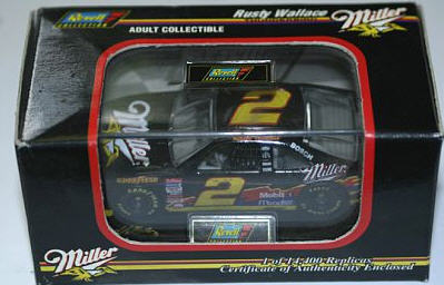 1996 Rusty Wallace NASCAR Diecast 2 Miller Splash CWC 1:64 Revell Collection 1