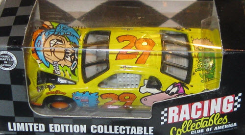 1996 Steve Grissom NASCAR Diecast 29 Flintstones Cartoon Network CWC 1:64 Action RCCA Club Car 1