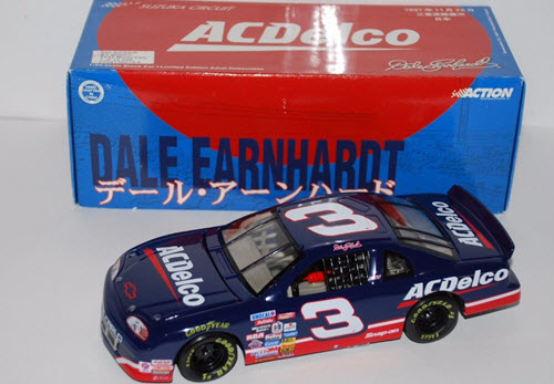 1997 Dale Earnhardt Sr NASCAR Diecast 3 ACDelco AC Delco Suzuka Circuit CWC 1:24 Action ARC 1