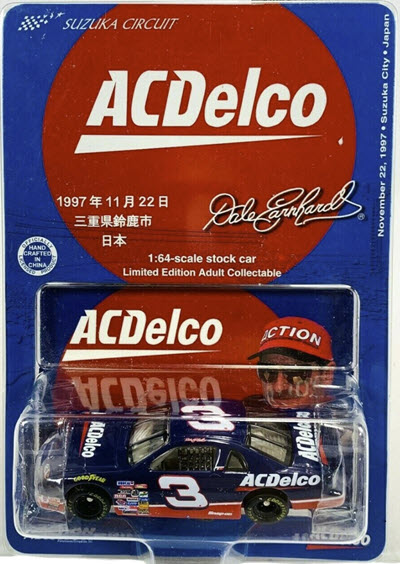 1997 Dale Earnhardt Sr NASCAR Diecast 3 ACDelco AC Delco Suzuka Circuit CWC 1:64 Action ARC 1