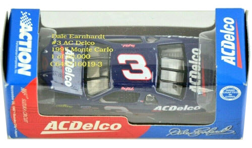 1997 Dale Earnhardt Sr NASCAR Diecast 3 ACDelco AC Delco Suzuka Circuit CWC 1:64 Action RCCA Club Car 1