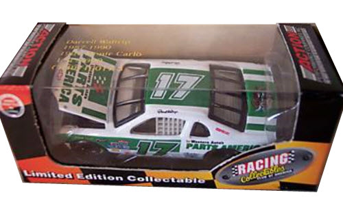 1997 Darrell Waltrip NASCAR Diecast 17 Parts America White Green CWC 1:64 Action RCCA 1