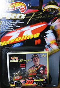 1997 Ernie Irvan NASCAR Diecast 28 Texaco Havoline CWC 1:64 Hot Wheels Superspeedway 1
