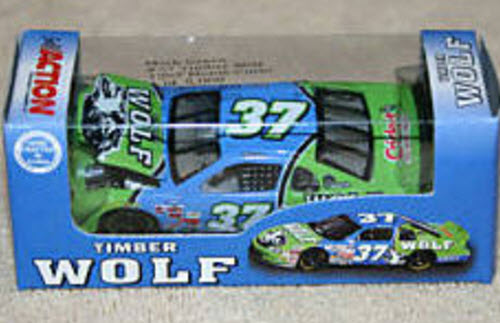 1997 Mark Green NASCAR Diecast 37 Timberwolf Wolf CWC 1:64 Action RCCA Club Car 1
