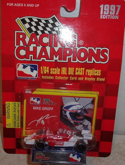 1997 Mike Groff Indy Diecast 10 Bryant Open Wheel 1:64 Racing Champions 1