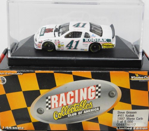 1997 Steve Grissom NASCAR Diecast 41 Kodiak CWC 1:64 Action RCCA 1
